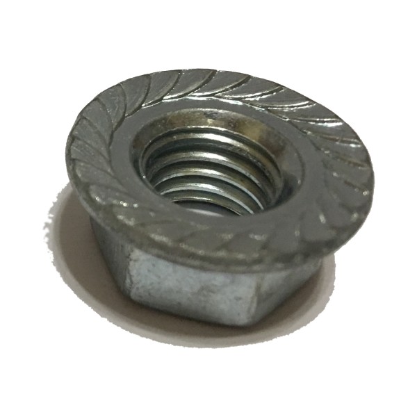 Piulita hexagonala cu flansa autoblocabila M8 clasa rezistenta 6 (100 buc.)