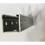 Profil slitat zincat H40 dimensiune 40*40mm bara 3ml