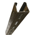 Profil slitat zincat H40 dimensiune 40*40mm bara 3ml