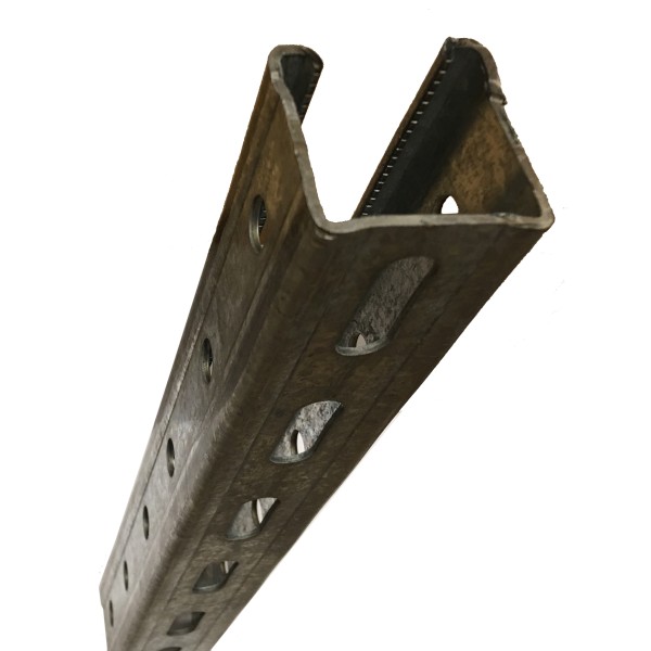 Profil slitat zincat H40 dimensiune 40*40mm bara 3ml