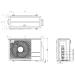 Unitate externa multisplit LG MU2M15 UL3