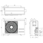 Unitate externa multisplit LG MU3M19 UE4       