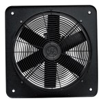 Ventilator axial industrial de perete Vortice E 254 T ATEX II 2G/D h T3/125°C X Gb/Db